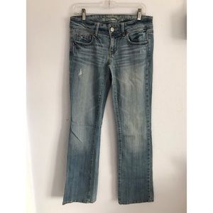 American Eagle 6 slim boot stretch jeans